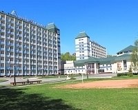 Санаторий Белокуриха в Белокурихе, вид снаружи Санаторий Белокуриха (Белокуриха)