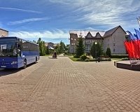 Санаторий Союз Истра 3* в Новорижском шоссе, вид снаружи Санаторий Союз Истра 3* (Новорижское шоссе)
