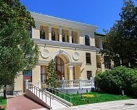Санаторий Авангард в Сочи, вид снаружи Санаторий Авангард (Сочи)
