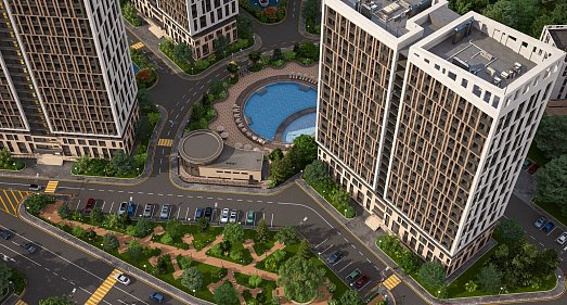 Отель Апартаменты в ЖК Аллея Парк Дагомыс - официальный сайт