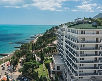 Отель Ривьера Санрайз в Алуште, вид снаружи Отель Ривьера Санрайз (Алушта)