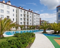 Отель Alpha Sirius - Морской квартал в Сочи, вид снаружи Отель Alpha Sirius - Морской квартал (Сочи)